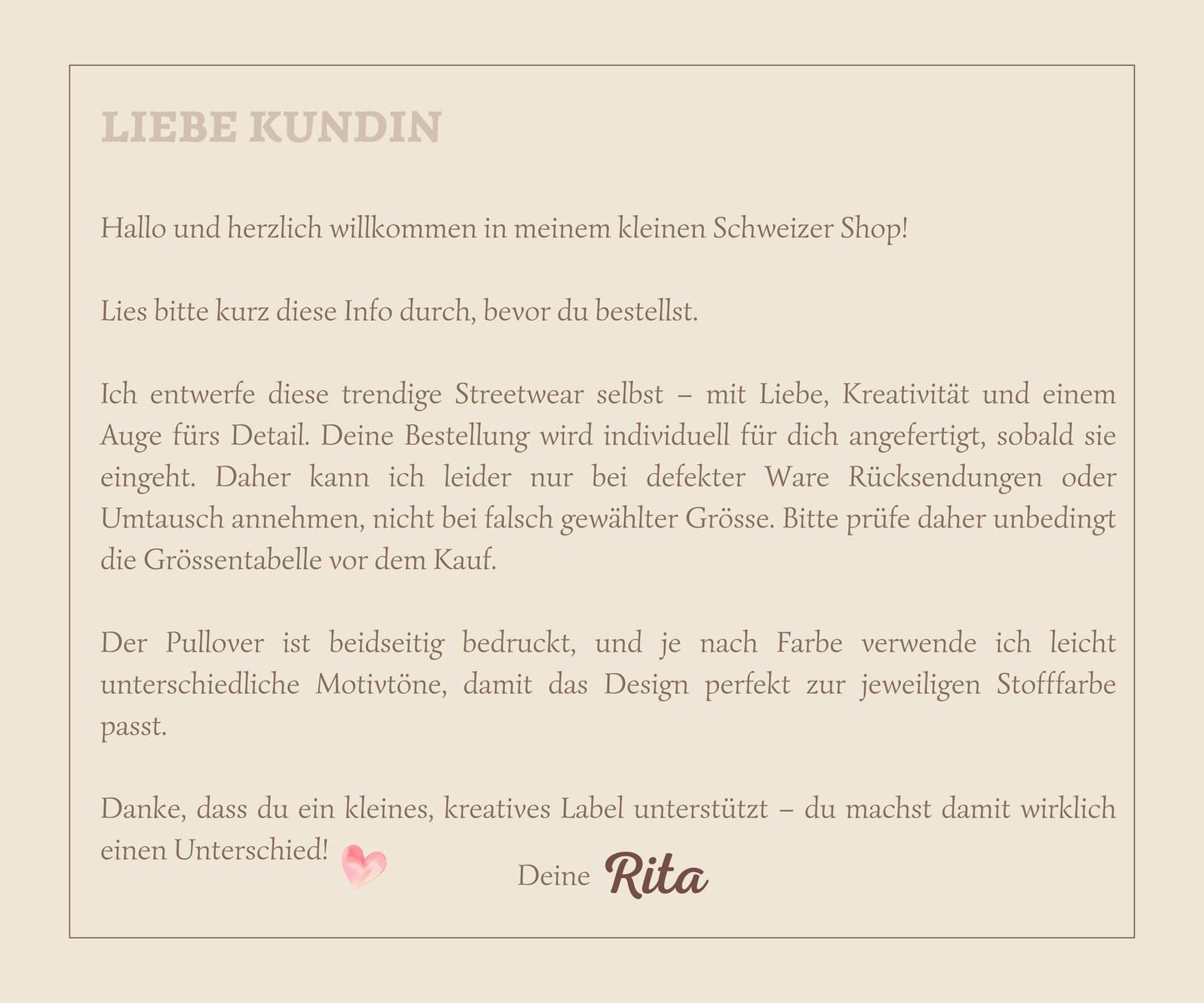 100% Bio Baumwolle Oversized Hoodie, Kapuzenpullover Frauen Wandern