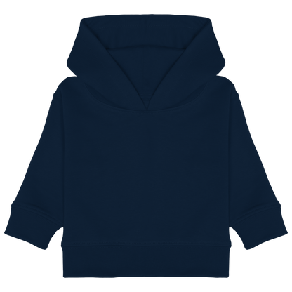Personalisierbarer Baby-Kapuzenpullover mit Rentiermotiv aus 85% Baumwolle in Bio-Qualität