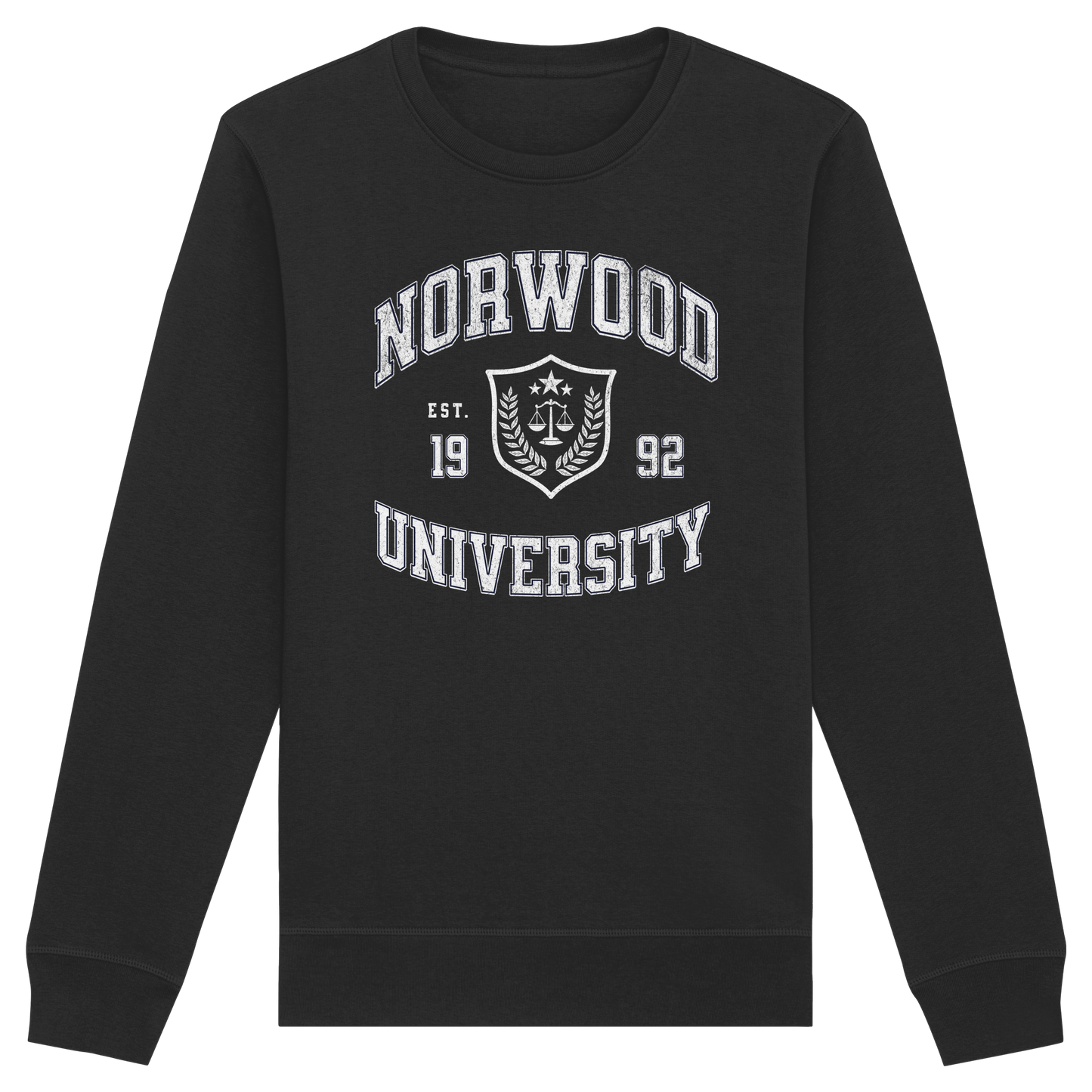 Norwood University Sweater aus 85% Baumwolle in Bio-Qualität für Frauen - Organic Basic Unisex Sweatshirt