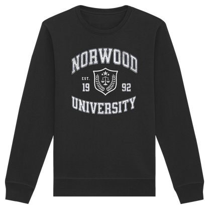Norwood University Sweater aus 85% Baumwolle in Bio-Qualität für Frauen - Organic Basic Unisex Sweatshirt