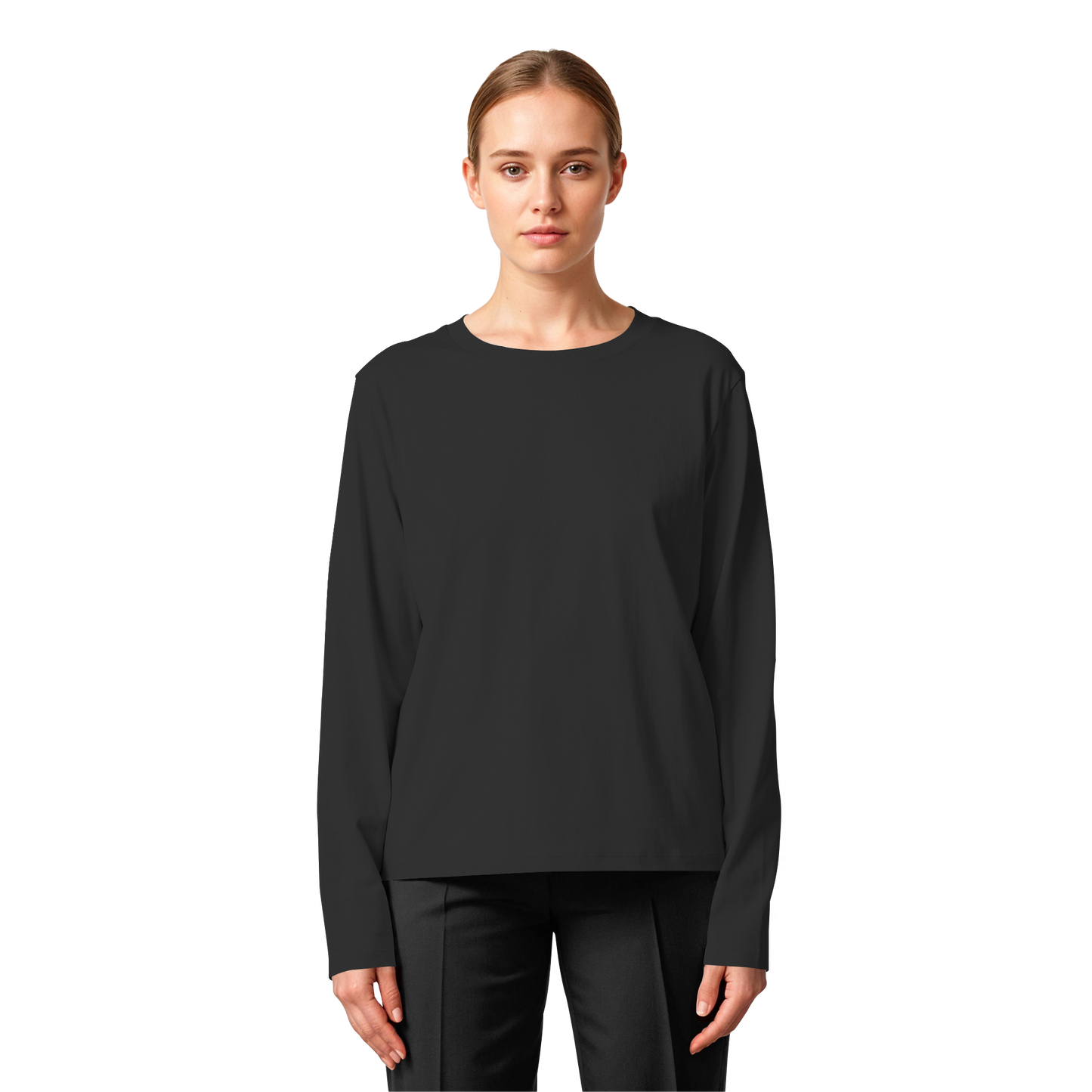 Damen-Longsleeve aus 100% Baumwolle in Bio-Qualität, Weihnachtsmotiv, Pullover, Weihnachtsgeschenk - Womens Organic Longsleeve T-Shirt