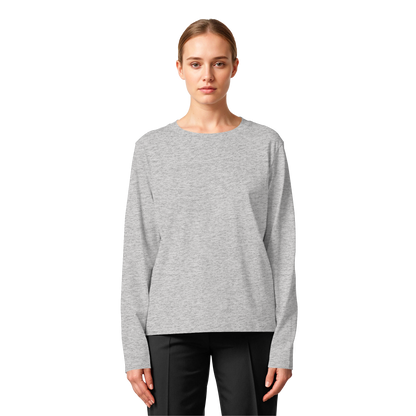 Damen-Longsleeve aus 100% Baumwolle in Bio-Qualität, Weihnachtsmotiv, Pullover, Weihnachtsgeschenk - Womens Organic Longsleeve T-Shirt