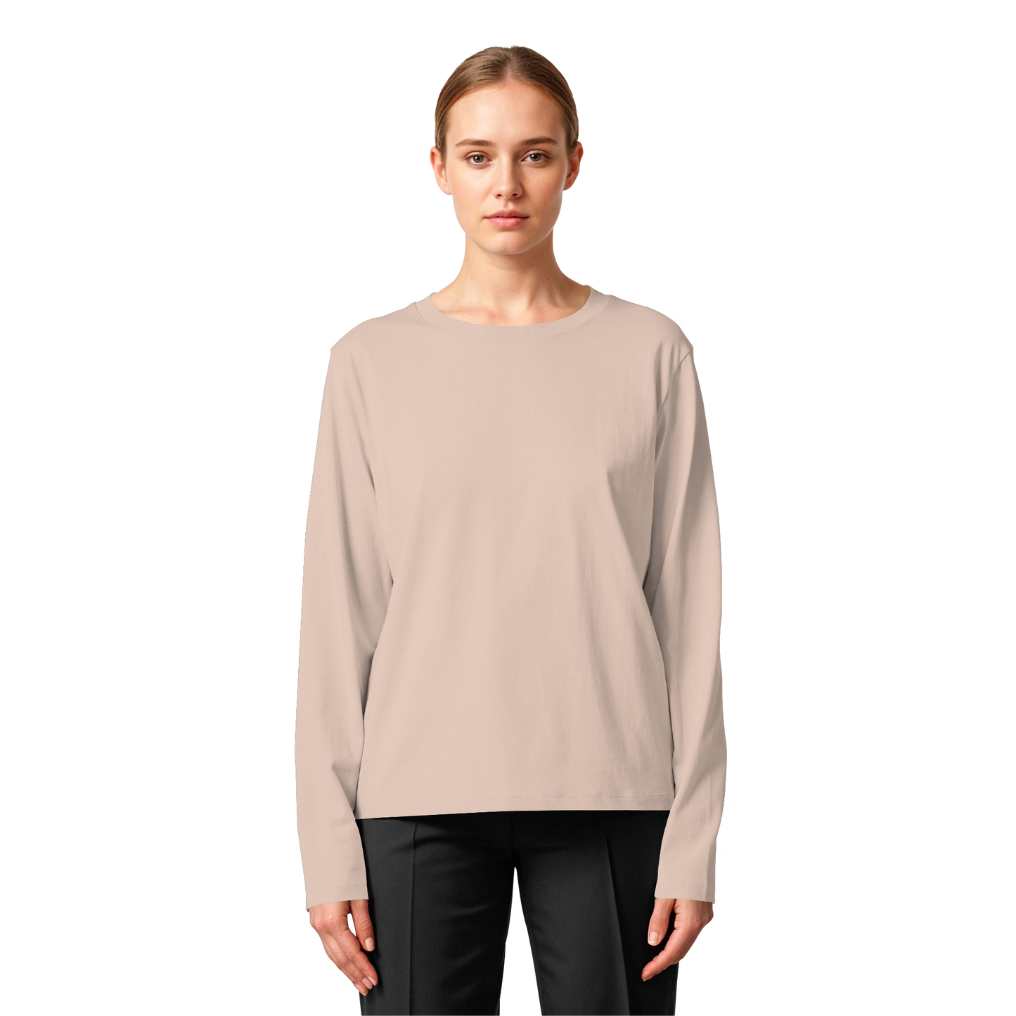 Damen-Longsleeve aus 100% Baumwolle in Bio-Qualität, Weihnachtsmotiv, Pullover, Weihnachtsgeschenk - Womens Organic Longsleeve T-Shirt