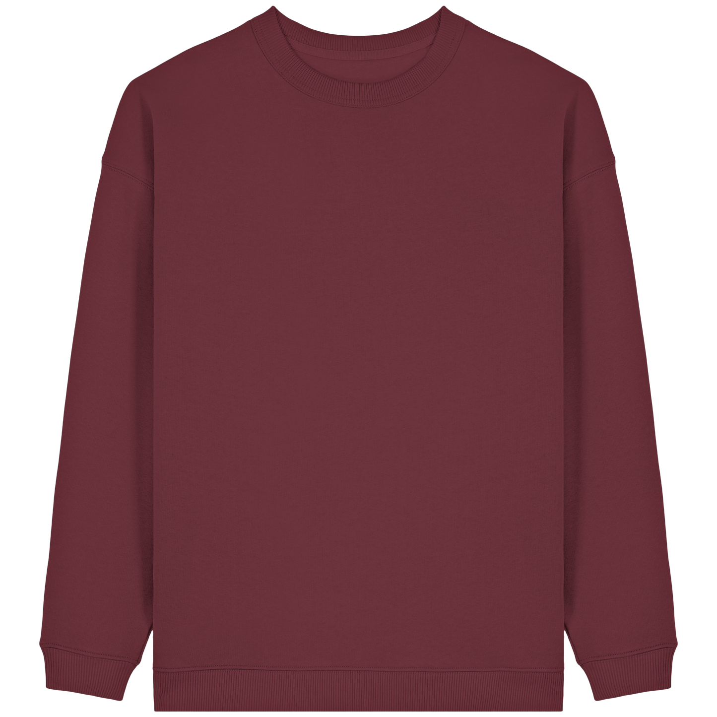 100% Bio-Baumwolle Oversized Sweatshirt, Wintergeschenk & Weihnachtsgeschenk - Womens Organic Oversized Sweatshirt